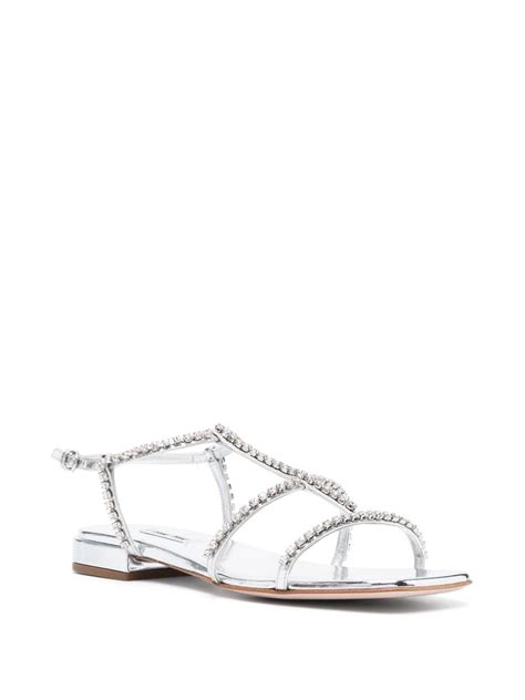 miu miu caged sandals|Miu Miu Sandals .